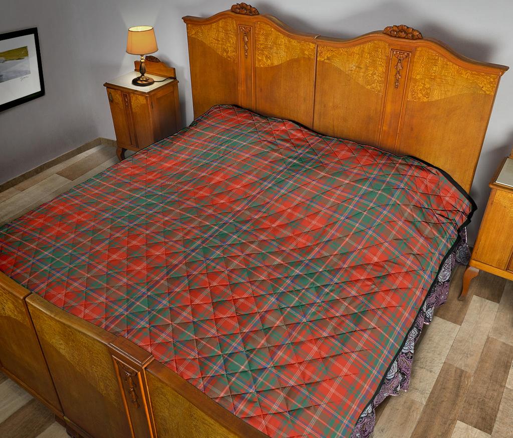 Macdougall Family Ancient Tartan Quilt