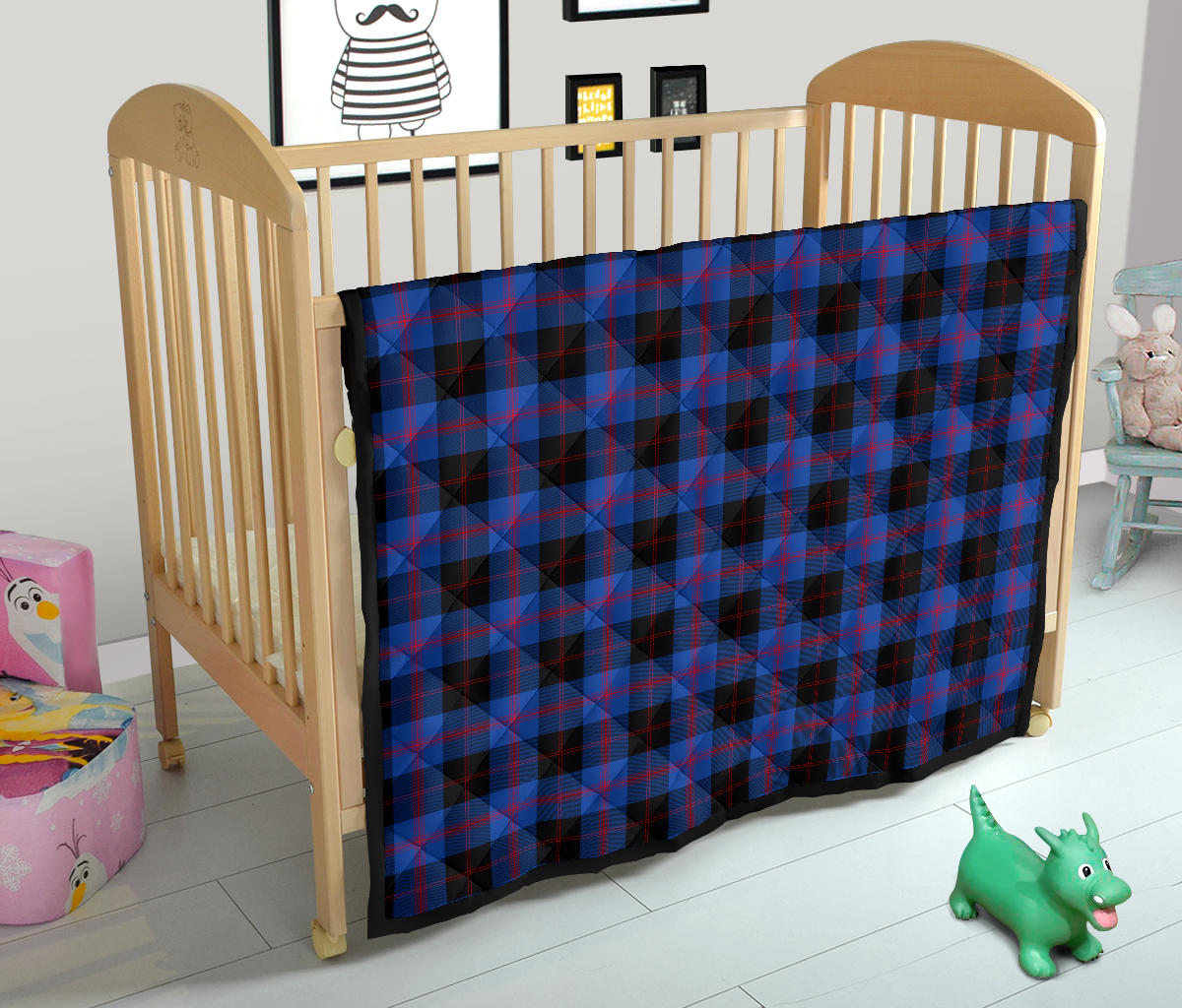 Angus Modern Family Tartan Quilt - SP