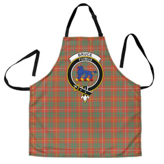 Bruce Ancient Tartan Crest Apron