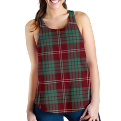 Crawford Modern Tartan Women Racerback Tank Top