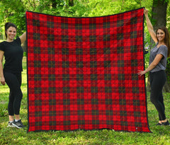 Wallace Weathered Tartan Quilt