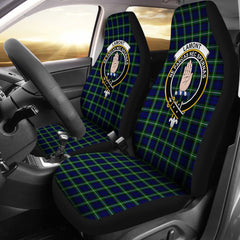 Lamont Tartan Crest Car seat cover