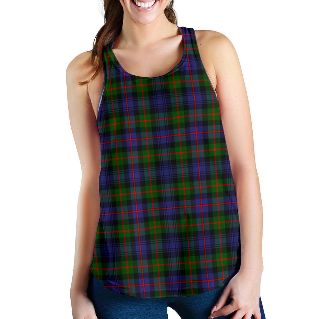 Murray of Atholl Modern Tartan Women Racerback Tank Top