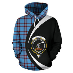 Elliot Ancient Tartan Crest Hoodie - Circle Style