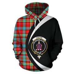 Ogilvie Tartan Crest Hoodie - Circle Style