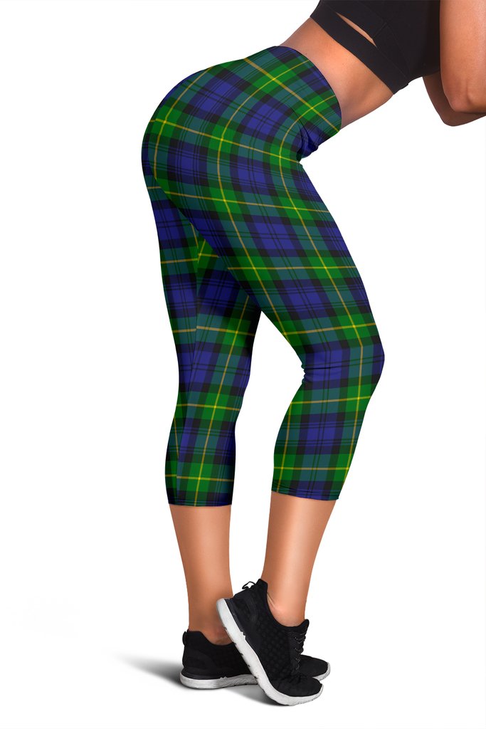 Gordon Modern Tartan Capris Leggings