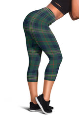 Kennedy Modern Tartan Capris Leggings