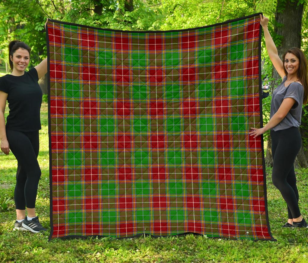 Baxter Modern Tartan Quilt