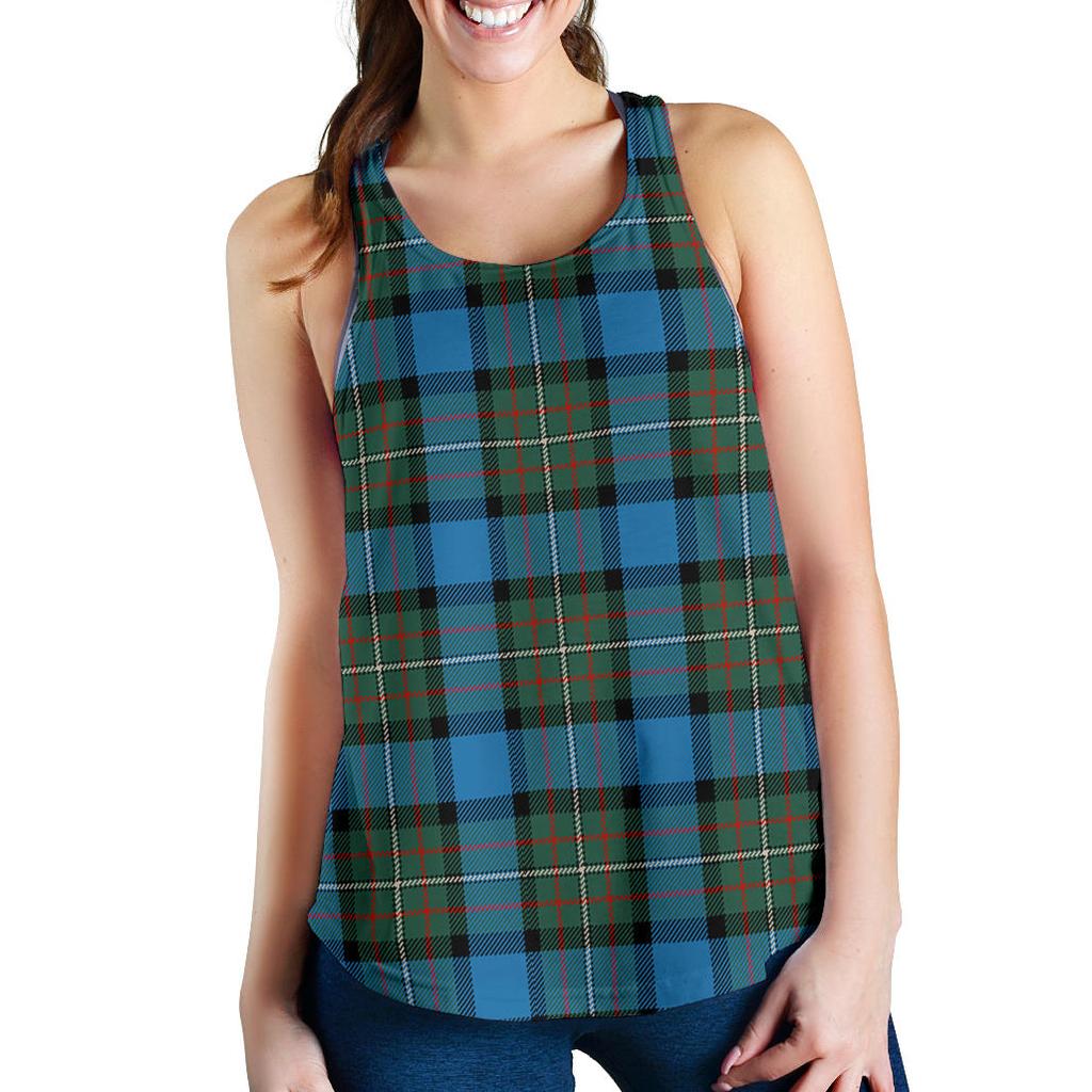 Fergusson Ancient Tartan Women Racerback Tank Top