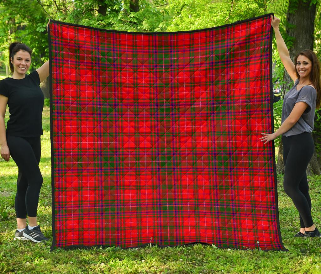 Macdougall Family Modern Tartan Quilt