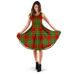 MacGregor Modern Tartan Midi Dress