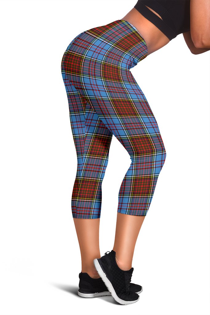 Anderson Modern Tartan Capris Leggings