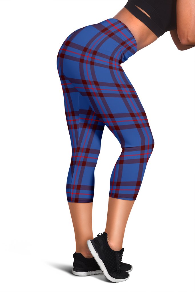 Elliot Modern Tartan Capris Leggings