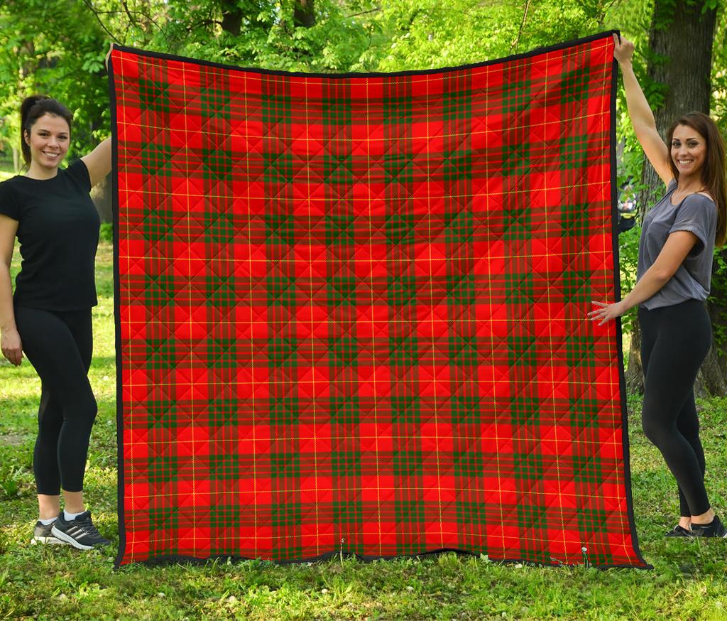 Cameron Modern Tartan Quilt