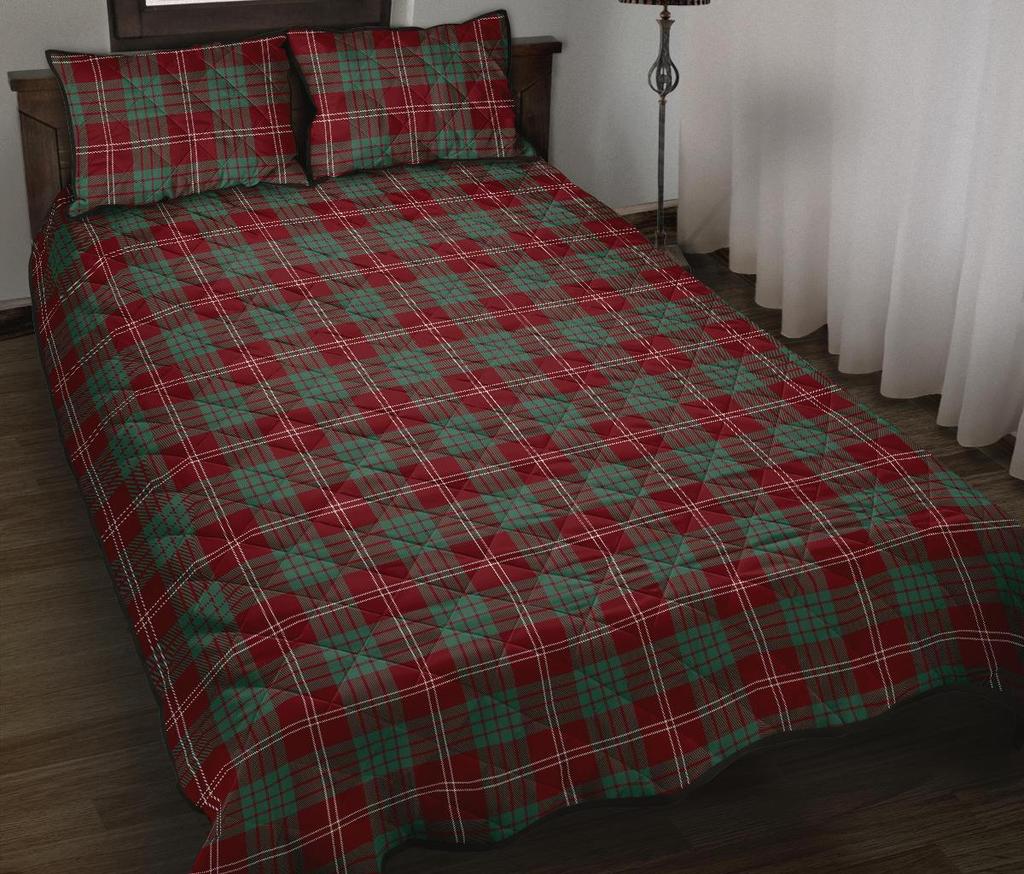 Crawford Modern Tartan Quilt Bed Set