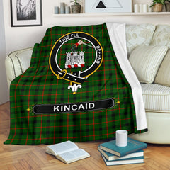 Kincaid Family Tartan Crest Blankets