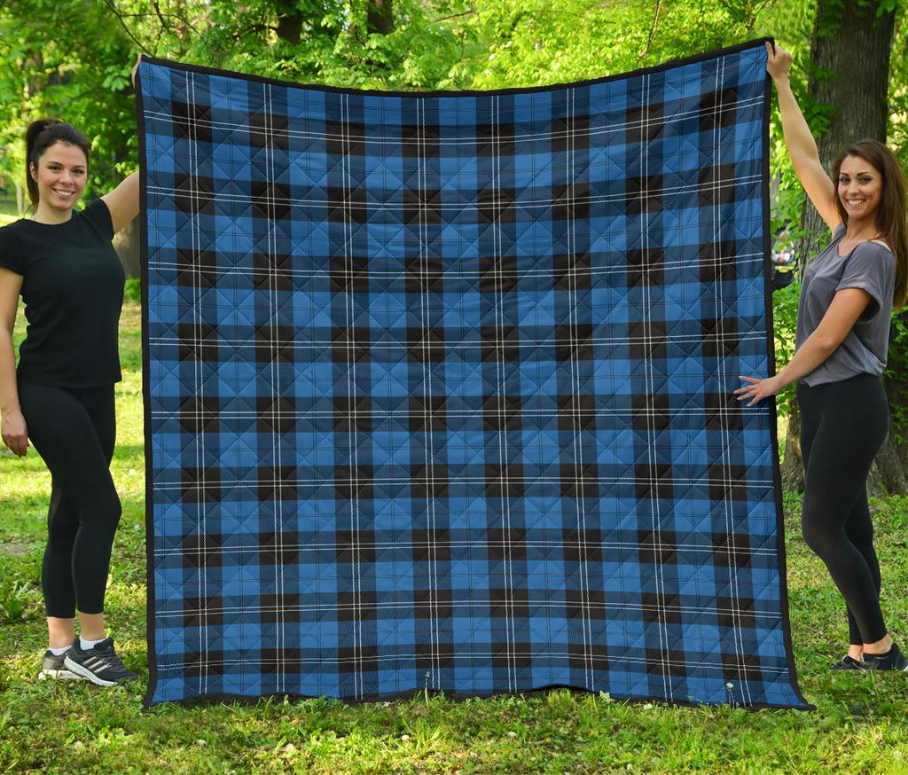Ramsay Blue Ancient Tartan Quilt