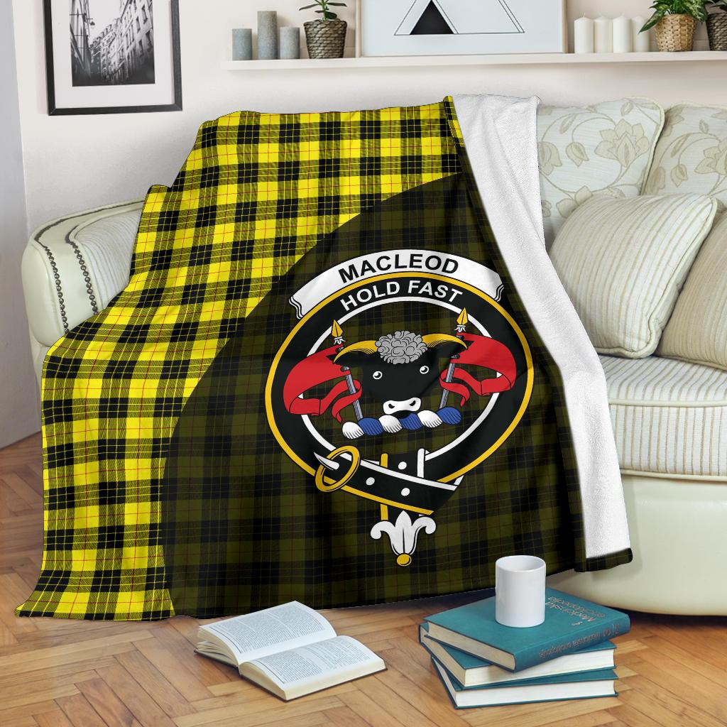 MacLeod of Lewis Family Modern Tartan Crest Blanket