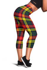 Buchanan Family Modern Tartan Capris Leggings