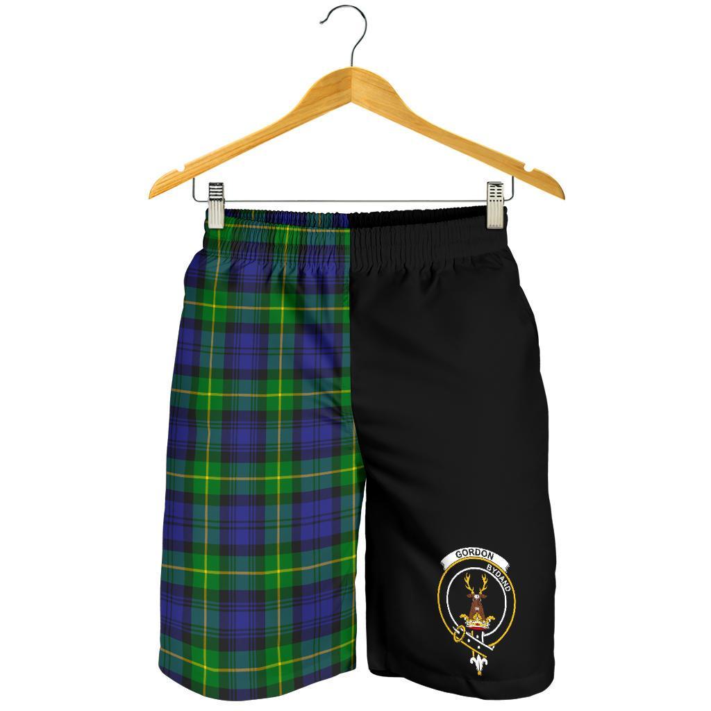 Gordon Modern Tartan Crest Men's Short Haft Style