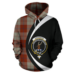 Davidson Dress Dancers Tartan Crest Hoodie - Circle Style