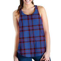 Elliot Modern Tartan Women Racerback Tank Top