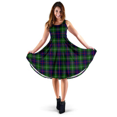 Sutherland Modern Tartan Midi Dress