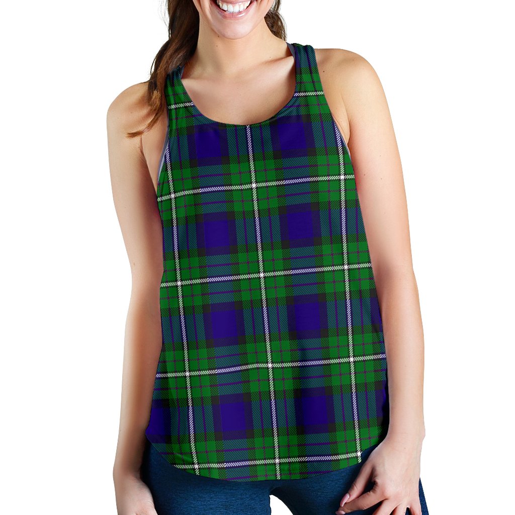 Alexander Tartan Women Racerback Tank Top