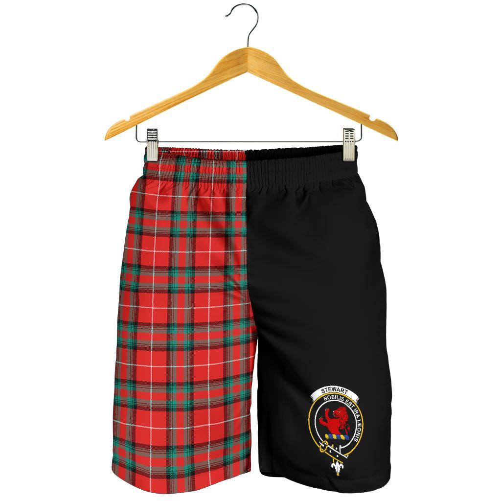 Stewart (Stuart) of Bute Family Tartan Crest Men's Short