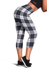 MacRae Hunting Ancient Tartan Capris Leggings