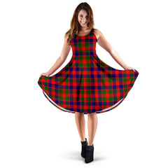 Gow Modern Tartan Midi Dress