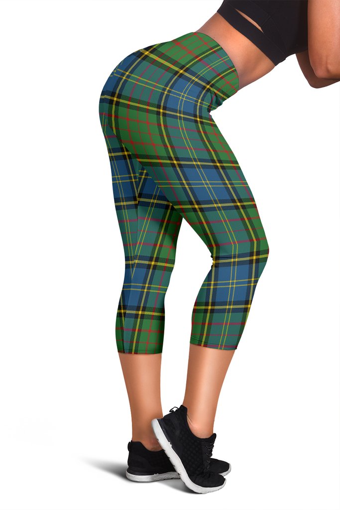 Macmillan Hunting Ancient Family Tartan Capris Leggings