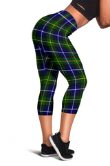 Macneill Of Barra Family Modern Tartan Capris Leggings