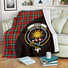 Kerr Ancient Tartan Crest Blanket - 3 Sizes