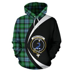 Arbuthnot Ancient Tartan Crest Hoodie - Circle Style