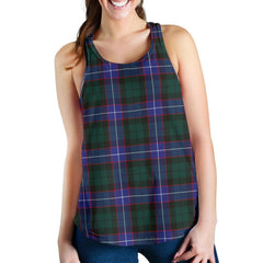 Hunter Modern Tartan Women Racerback Tank Top