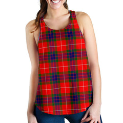 Fraser Modern Tartan Women Racerback Tank Top