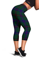 Davidson Modern Tartan Capris Leggings