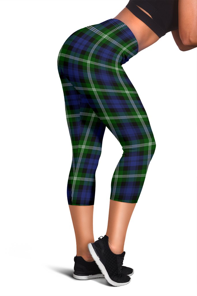 Baillie Modern Tartan Capris Leggings