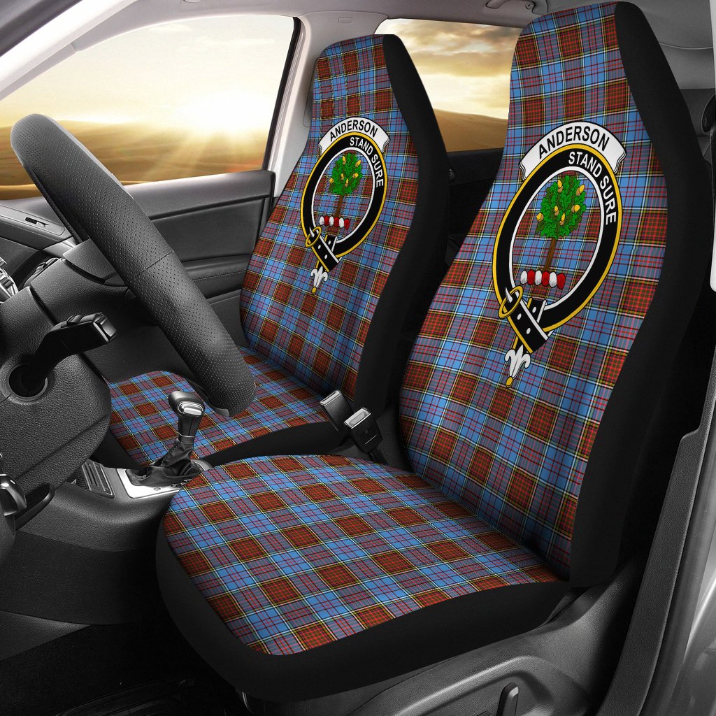 Anderson Tartan Crest Car seat cover