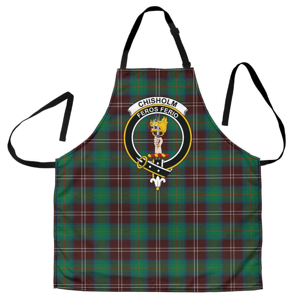 Chisholm Hunting Ancient Tartan Crest Apron