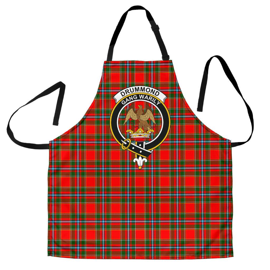 Drummond of Perth Tartan Crest Apron