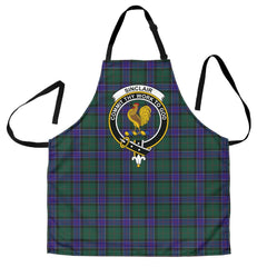 Sinclair Hunting Modern Tartan Crest Apron