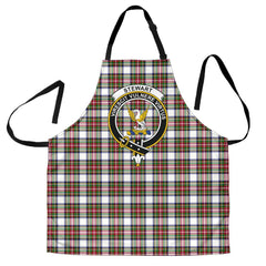 Stewart Dress Modern Tartan Crest Apron