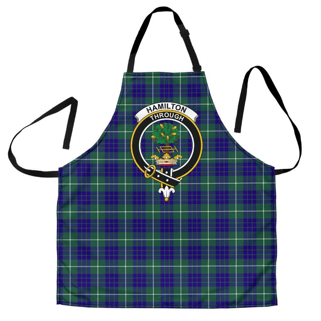 Hamilton Hunting Modern Tartan Crest Apron