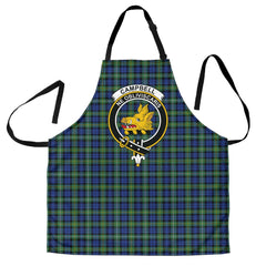 Campbell Ancient 02 Tartan Crest Apron