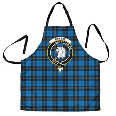 Ramsay Blue Ancient Tartan Crest Apron