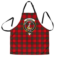 Wallace Weathered Tartan Crest Apron