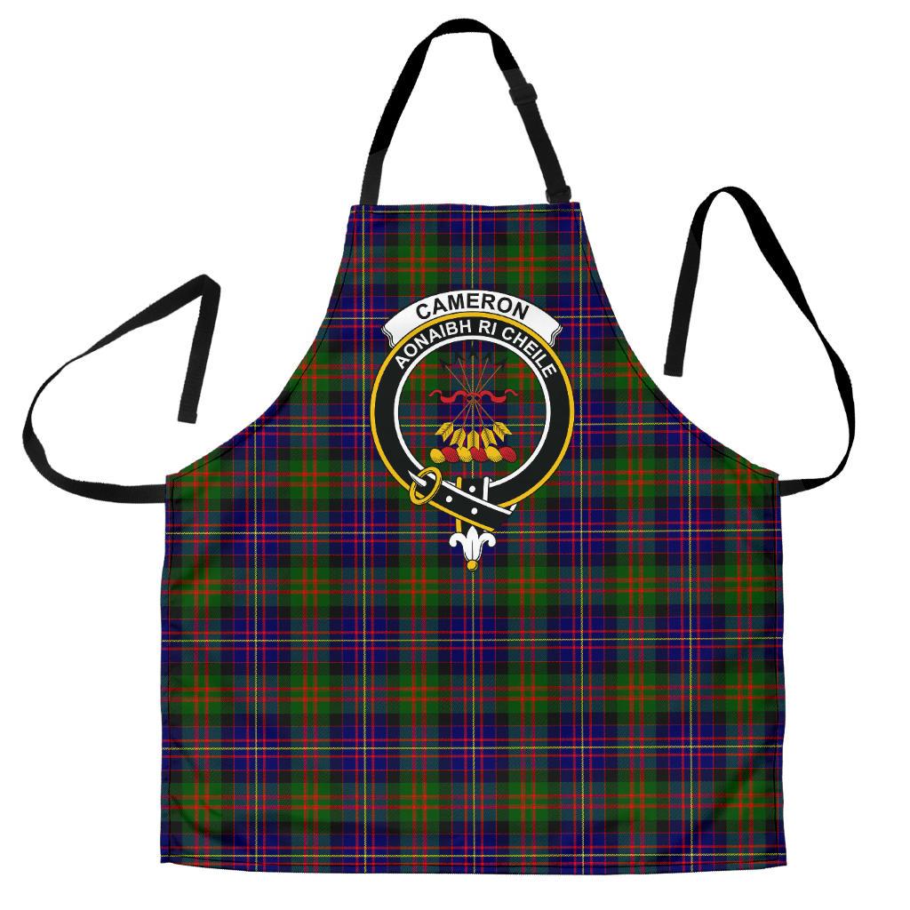 Cameron of Erracht Modern Tartan Crest Apron