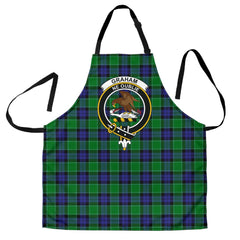 Graham of Menteith Modern Tartan Crest Apron